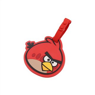 3D Cartoon Animal Mäkký PVC štítok na batožinu